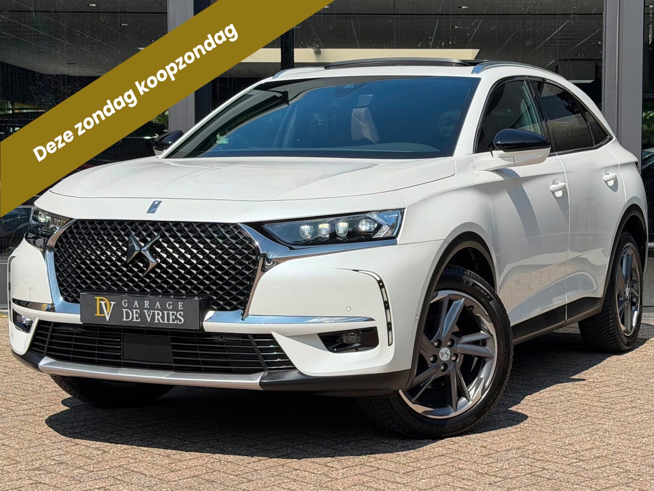 DS 7 Crossback - 1.6 PureTech Performance Line ACC Panoramadak Parelmoerwit Garantie - AutoWereld.nl