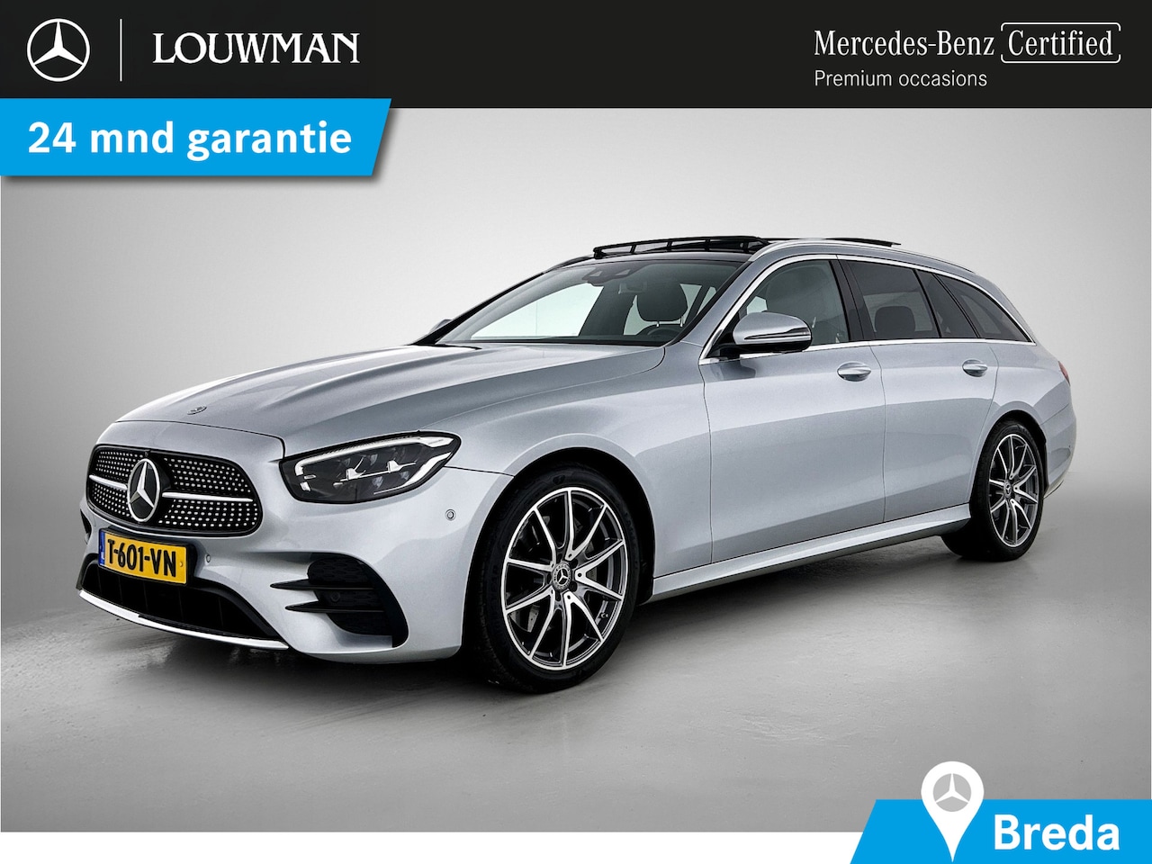 Mercedes-Benz E-klasse Estate - 200 AMG Line AMG Line | Panoramadak | Memorystoelen | Burmester | Head-Up Display Inclusie - AutoWereld.nl