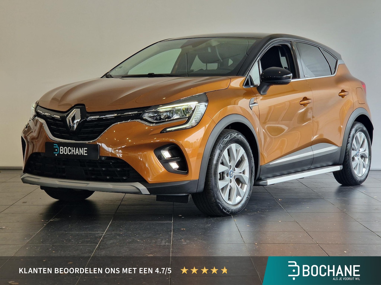 Renault Captur - 1.6 E-Tech Plug-in Hybrid 160 Intens | TREKHAAK | DEALER ONDERHOUDEN | TREEPLANKEN | NAVIG - AutoWereld.nl