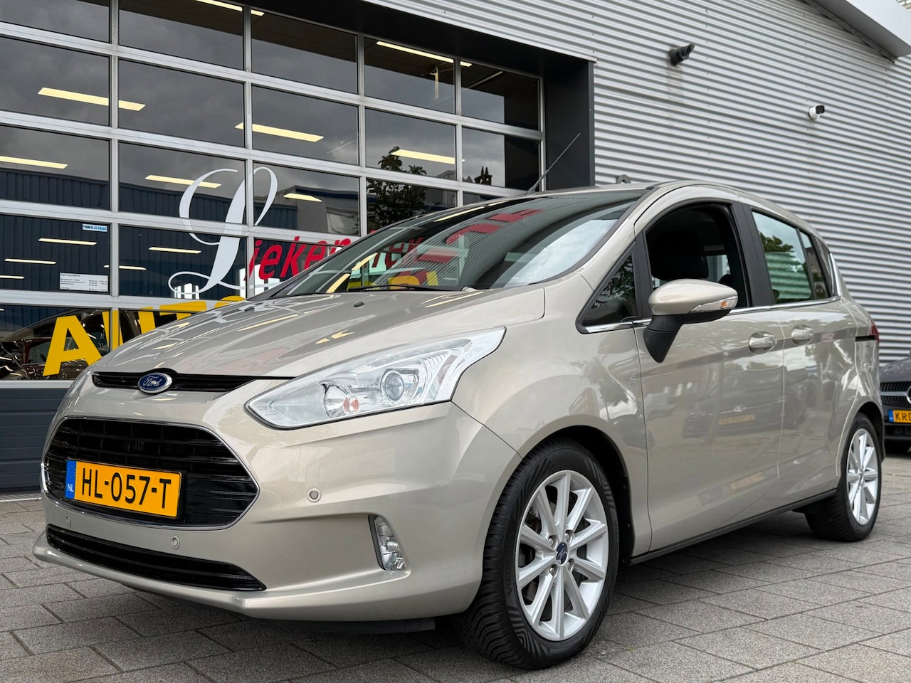 Ford B-Max - 1.0 EcoBoost Titanium - Navigatie I Airco I Achteruitrij camera I PDC I LED I Sport velgen - AutoWereld.nl