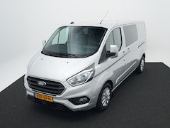 Ford Transit Custom - 320 2.0 TDCI 130pk L2H1 Limited DC | Camera | Leer | El. verst. stoel | Stoelverw. | Voorr