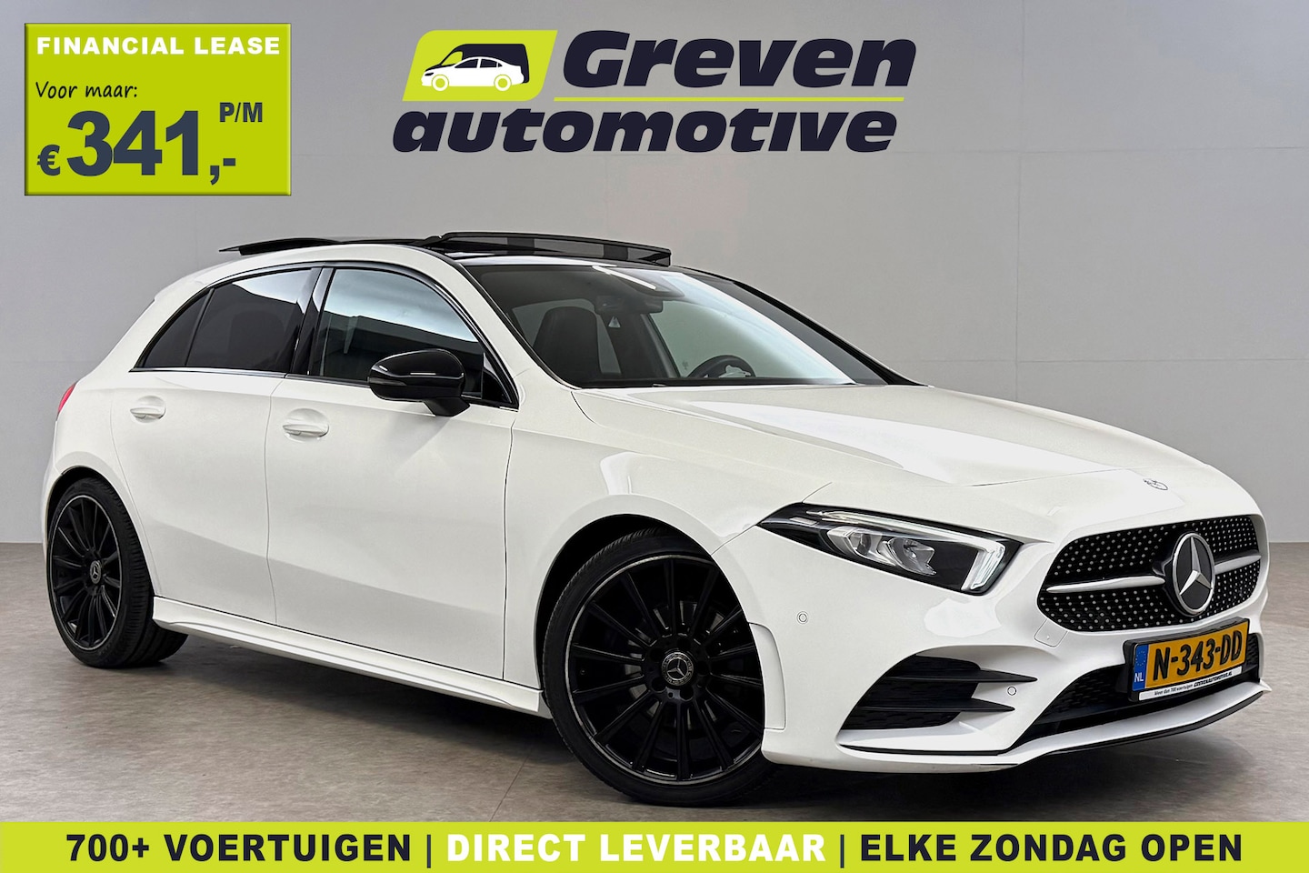 Mercedes-Benz A-klasse - 200 AMG | Pano | Sfeer | Virtual | Carplay | Cruise | Navi | LED | Parkeersens. - AutoWereld.nl