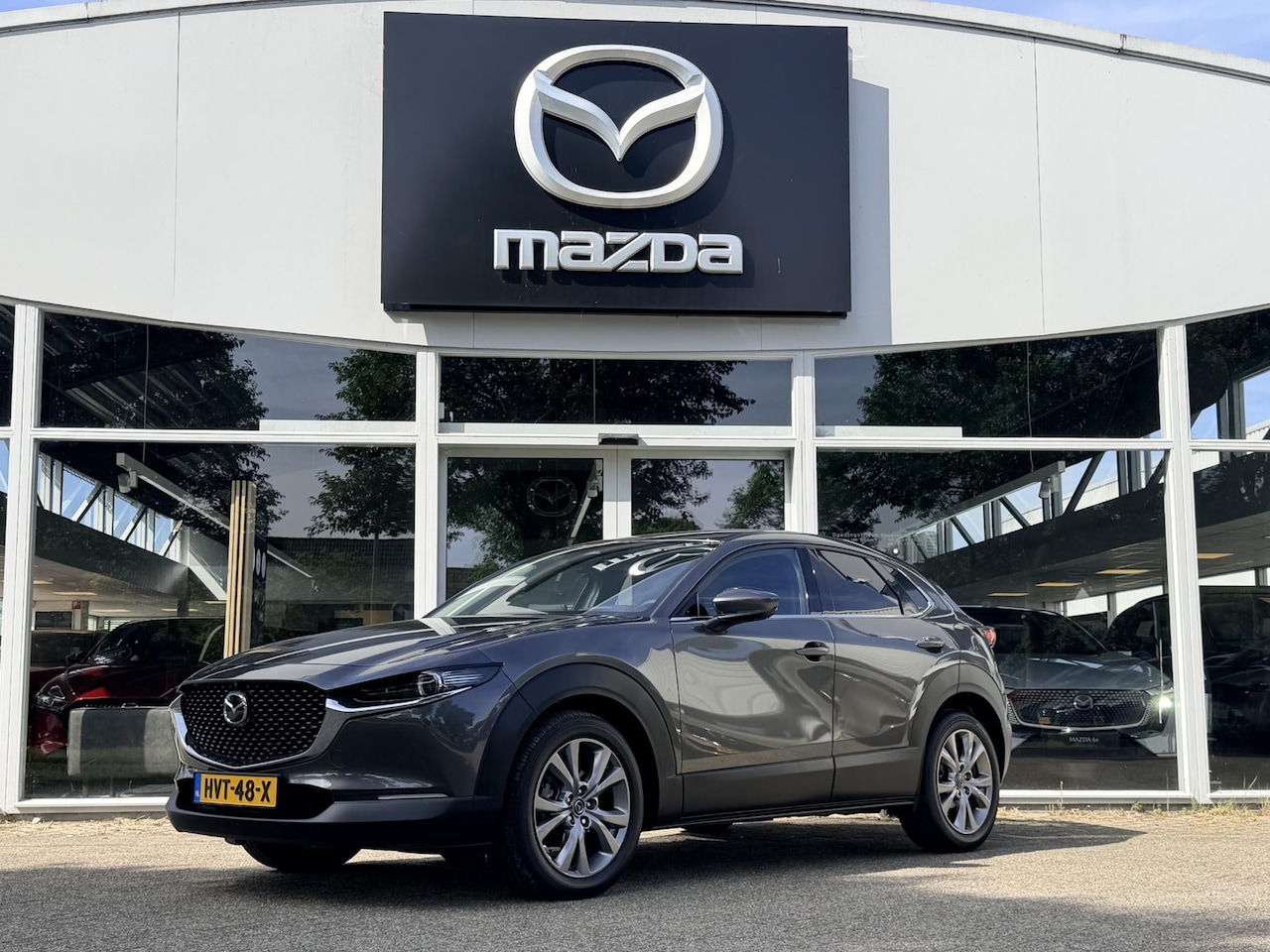 Mazda CX-30 - 2.5 e-SkyActiv-G M Hybrid Exclusive-line NL-Auto, 1e Eig., Navigatie, Apple Carplay/ Andro - AutoWereld.nl