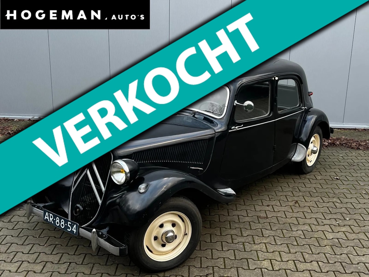 Citroën Traction - 11BL ORIGINEEL FRANS GELEVERD UNIEK - AutoWereld.nl