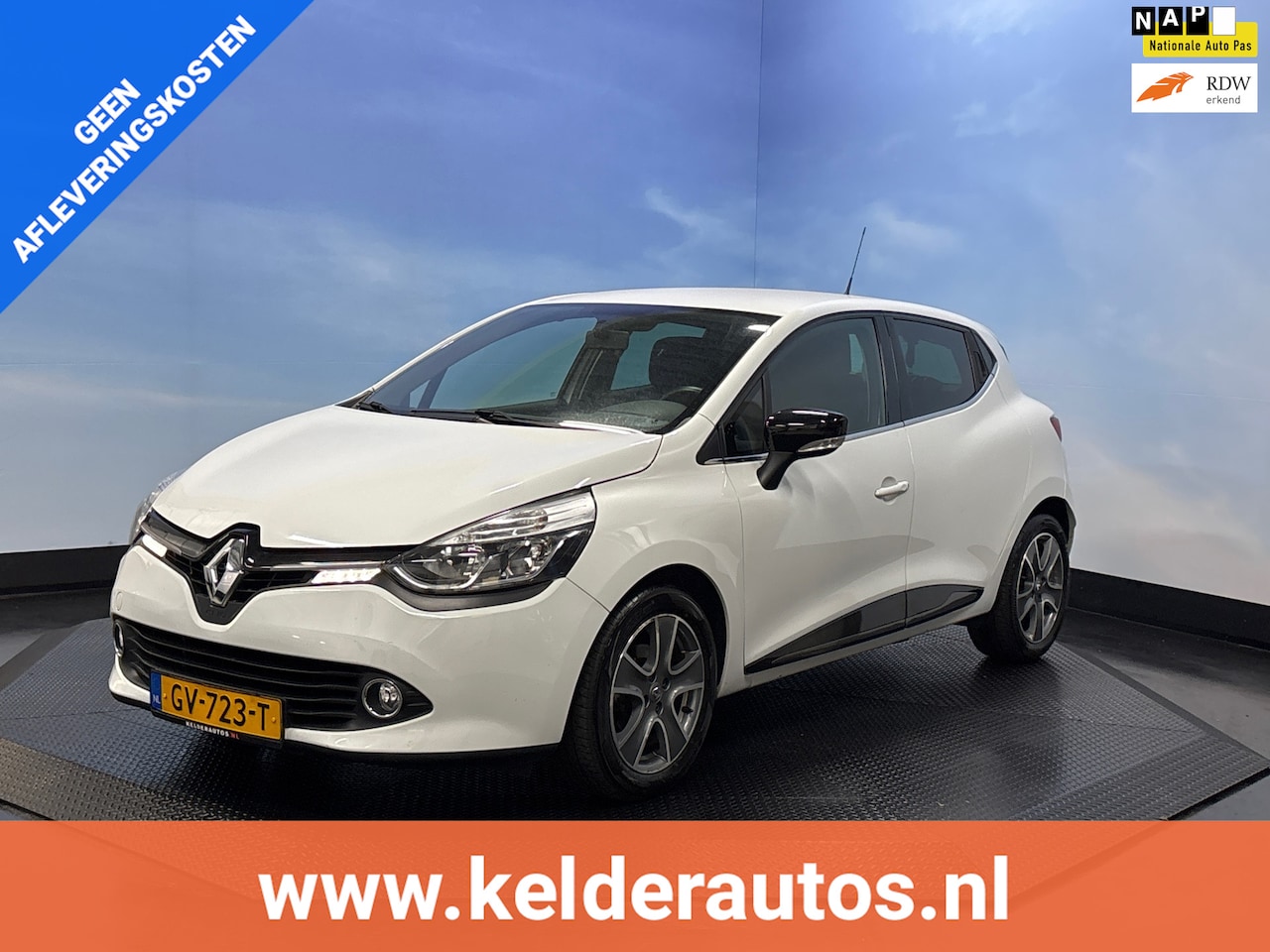 Renault Clio - 0.9 TCe ECO Night&Day Navi, Cruise,LMV, Parkeersensoren - AutoWereld.nl