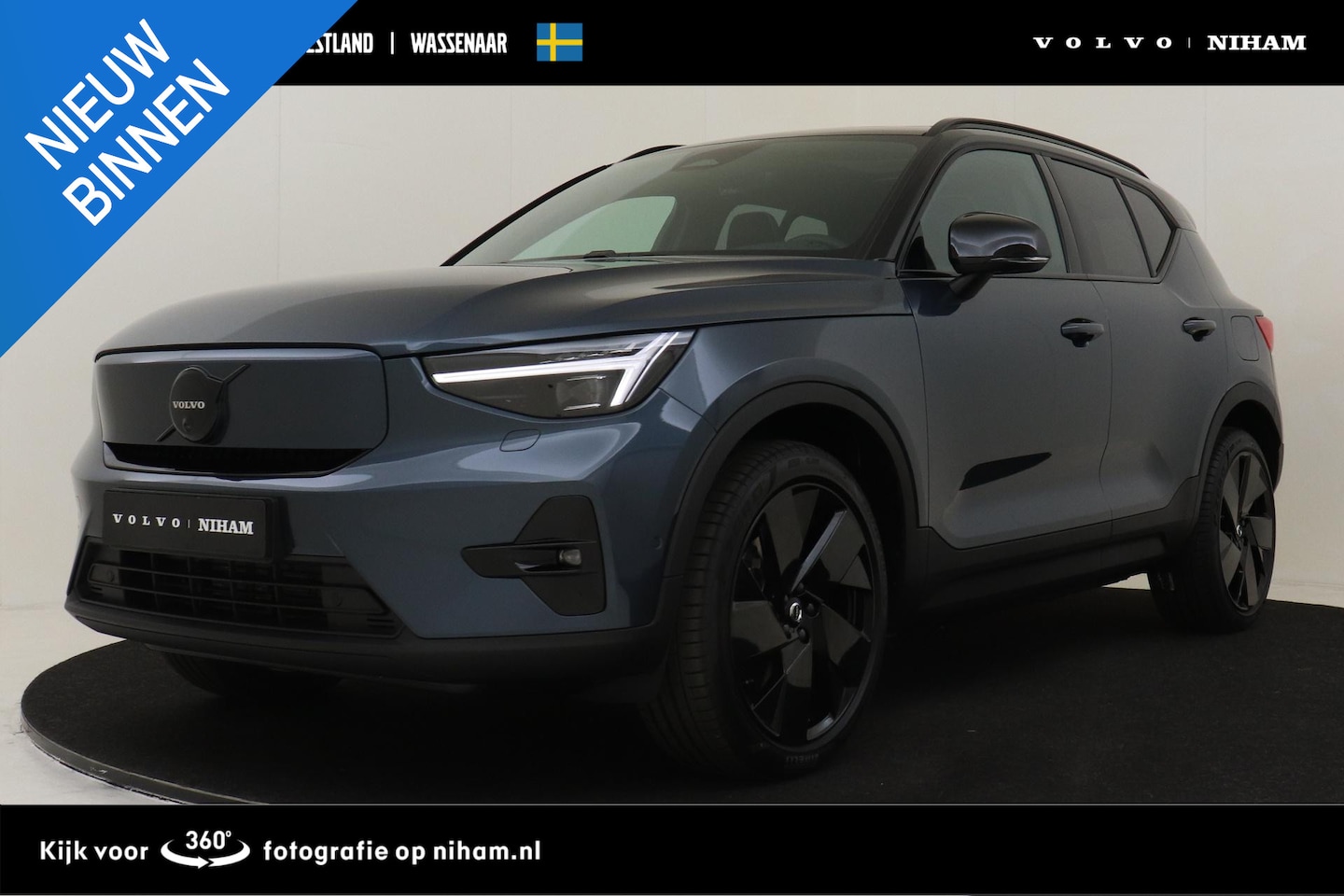 Volvo EX40 - SINGLE MOTOR EXT. RANGE ULTRA BLACK EDITION EUROPA *FULL OPTIONS!* -PANO.DAK|HARMAN/KARDON - AutoWereld.nl
