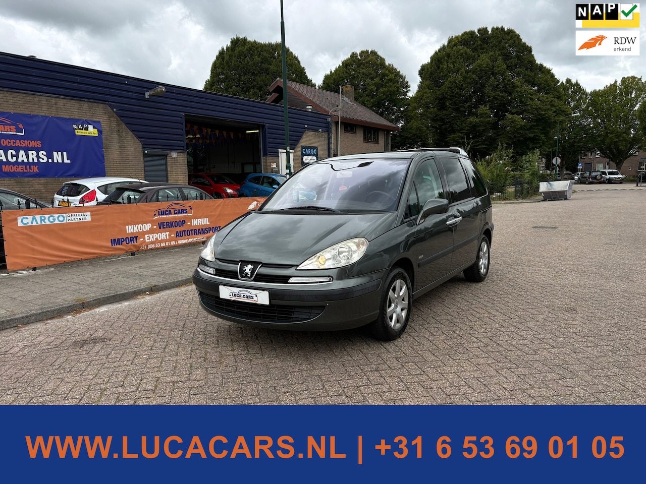 Peugeot 807 - 2.0 Navteq Aut 7p Cruise Trekhaak - AutoWereld.nl