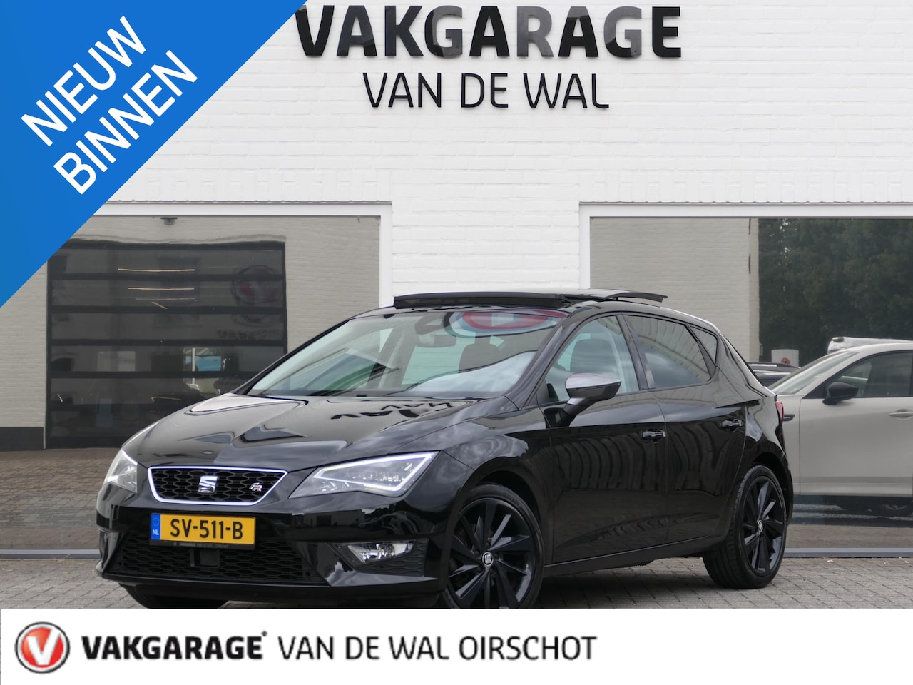 SEAT Leon - 1.4 TSI ACT FR Dynamic | Black optic | Apple-/Android Carplay | Panoramadak | Achteruitrij - AutoWereld.nl