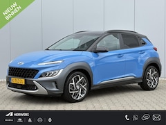 Hyundai Kona - 1.6 GDI HEV Premium / Lederen bekleding / Stoelverwarming en verkoeling / Stuur verwarming