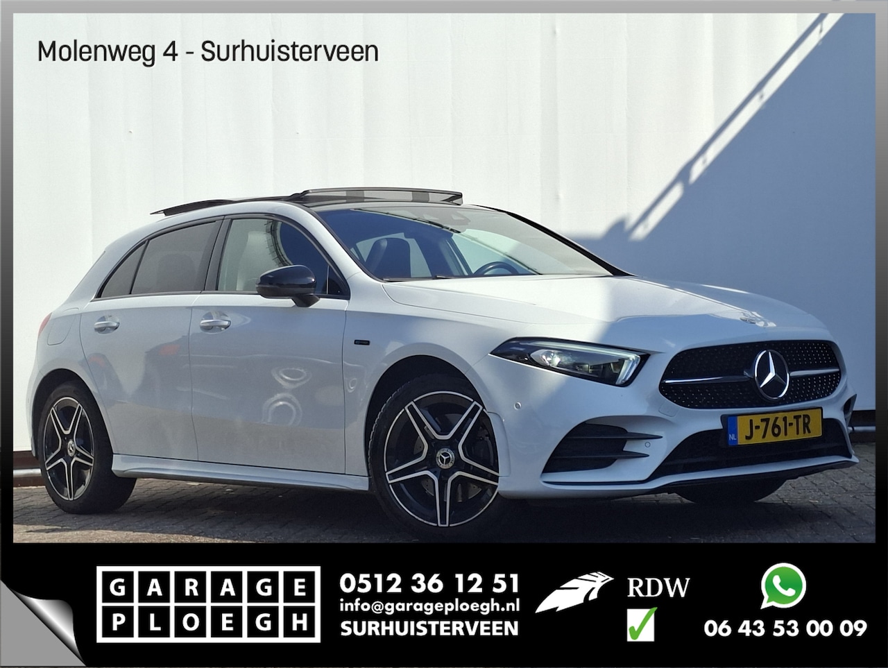 Mercedes-Benz A-klasse - 250 e Business Solution PHEV AMG Pano Trekhaak Memory Sfeerverl Orig.NL! - AutoWereld.nl