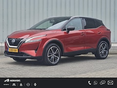 Nissan Qashqai - 1.3 MHEV Tekna / Trekhaak 1800KG / Adaptief Cruise Control / Panoramadak / Elektrisch Vers