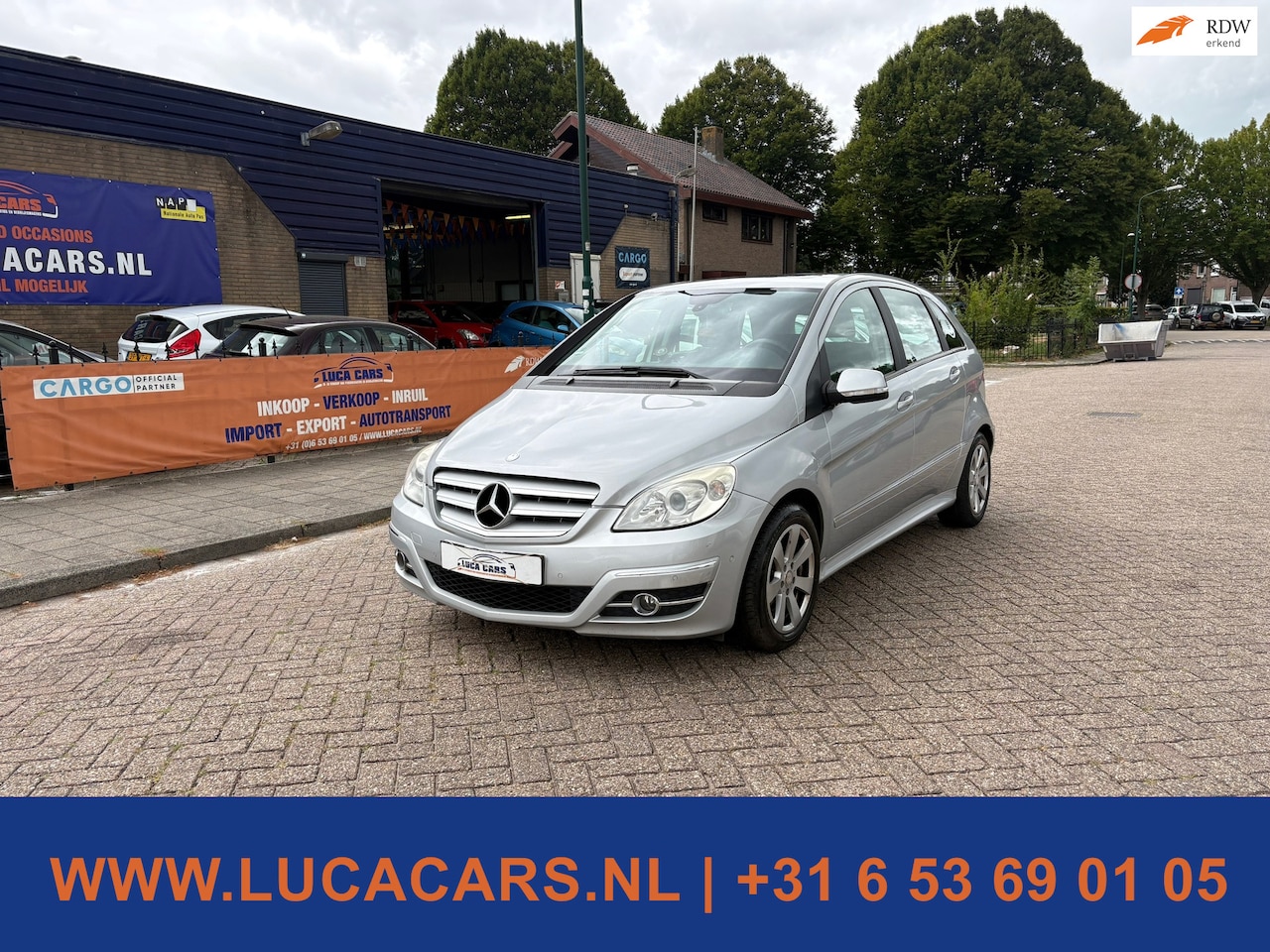 Mercedes-Benz B-klasse - 200 Aut Cruise Trekhaak 2X SLEUTEL + BOEKJES! - AutoWereld.nl