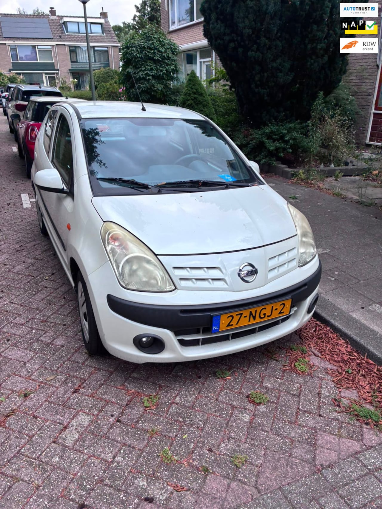 Nissan Pixo - 1.0 Acenta/ZUINIG/weinig-km 65000/NAP/airco/nw-APK/elektriche-ramen/2 sleutels/dealer-onde - AutoWereld.nl