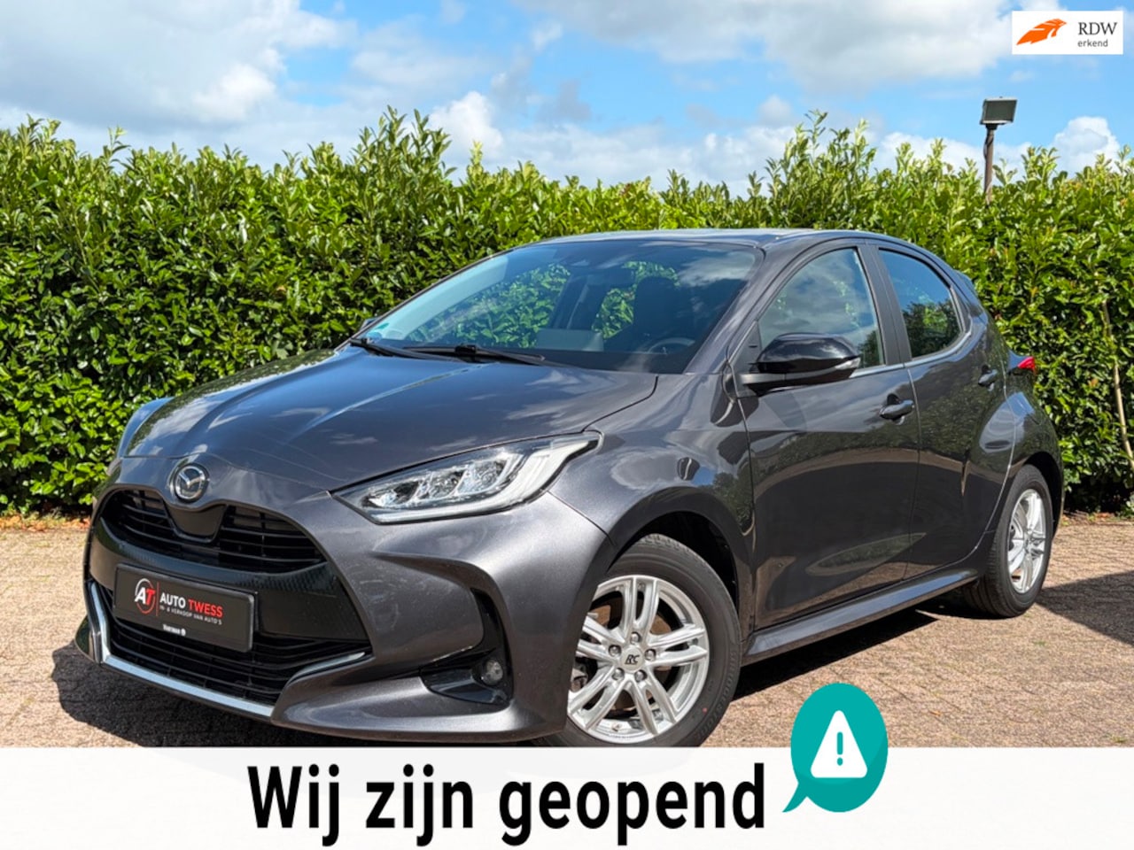 Mazda 2 Hybrid - 1.5 Agile|Carplay|Led|Camera|stoel-stuurverwaming - AutoWereld.nl
