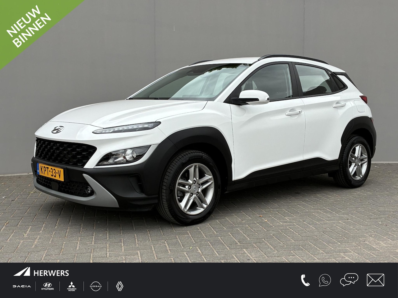 Hyundai Kona - 1.0 T-GDI Comfort / Navigatie d.m.v. Apple carplay/Android auto / Achteruitrijcamera / Cru - AutoWereld.nl