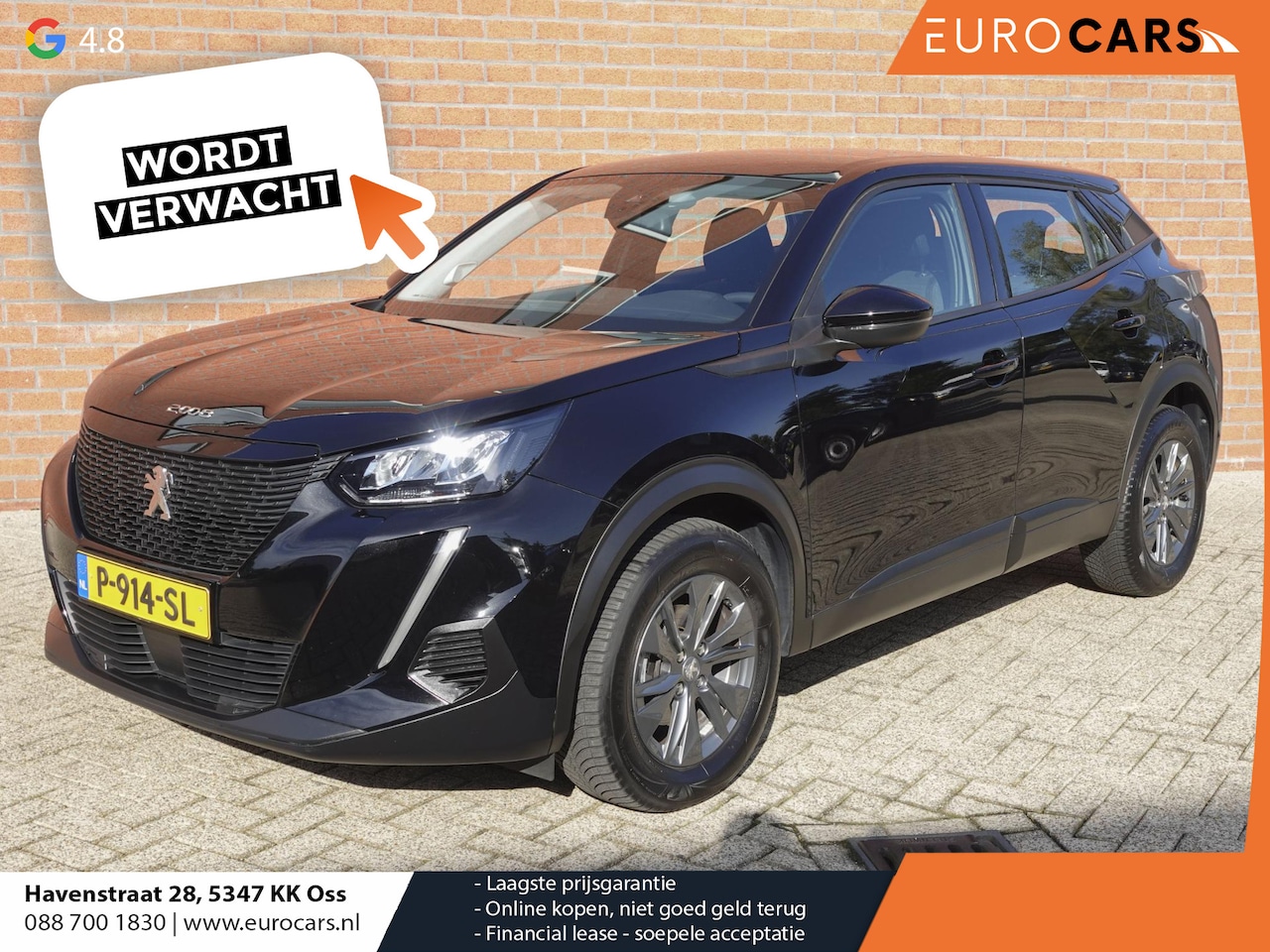 Peugeot 2008 - 1.2 PureTech 101pk Active Pack Navigatie Apple Carplay/Android Auto Parkeersensoren achter - AutoWereld.nl