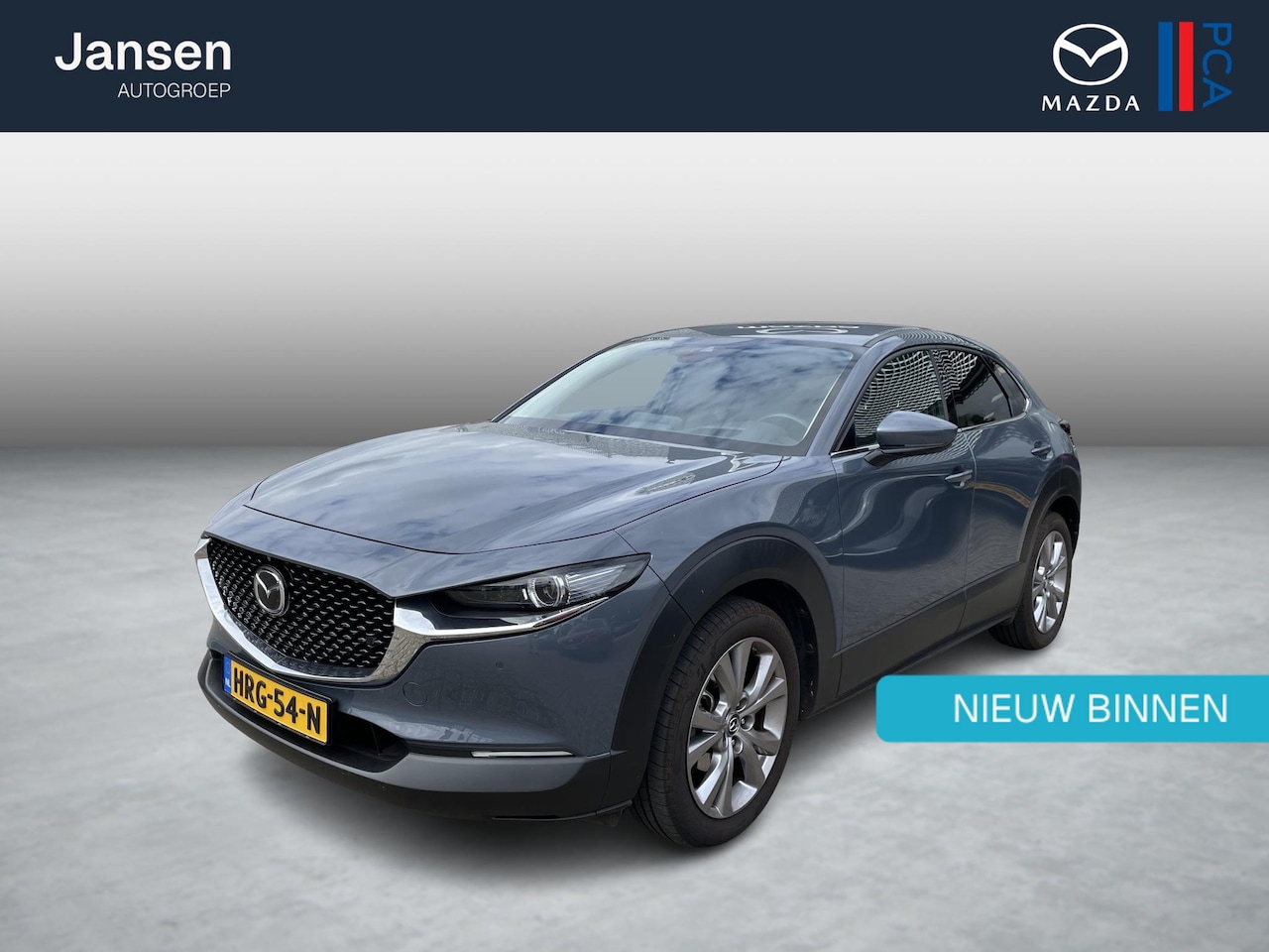 Mazda CX-30 - 2.0 e-SkyActiv 130 M Hybrid , Automaat, Trekhaak, 360 Camera, Adap.Cruise, Stoel/Stuurverw - AutoWereld.nl