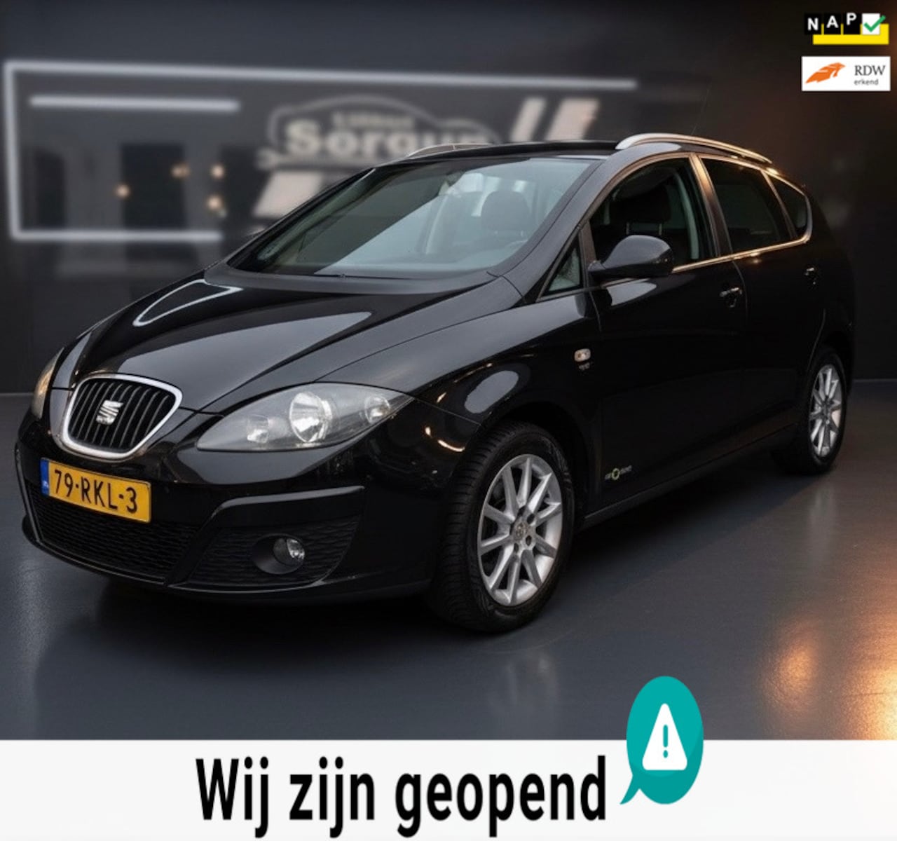 SEAT Altea XL - 1.2 TSI Ecomotive Businessline COPA-ketting is vervangen!!!!-airco-elek ramen-nette auto - AutoWereld.nl
