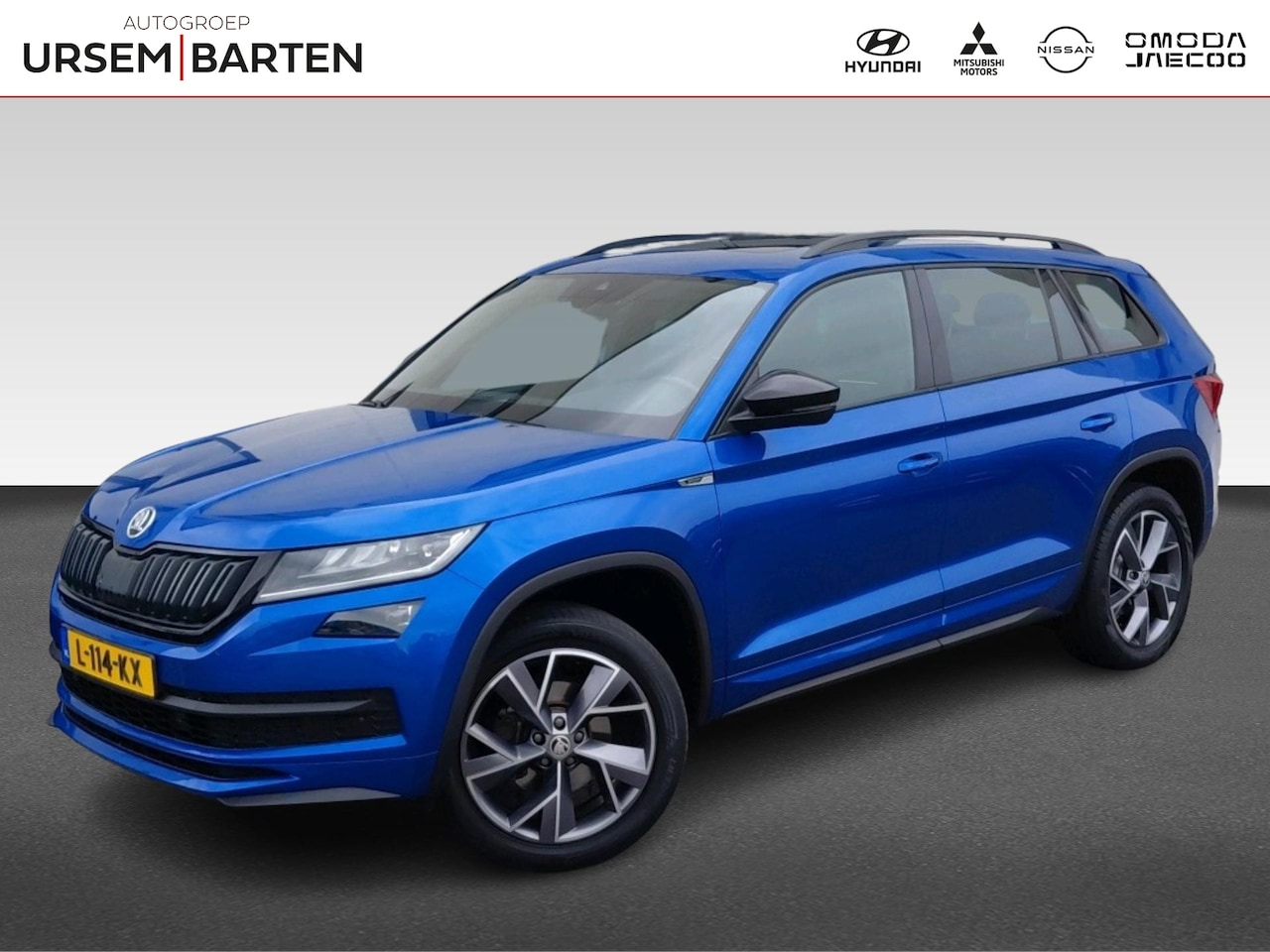 Skoda Kodiaq - 1.5 TSI Sportline Business | Dakrails | Draadloze telefoonlader | Navigatiesysteem full ma - AutoWereld.nl