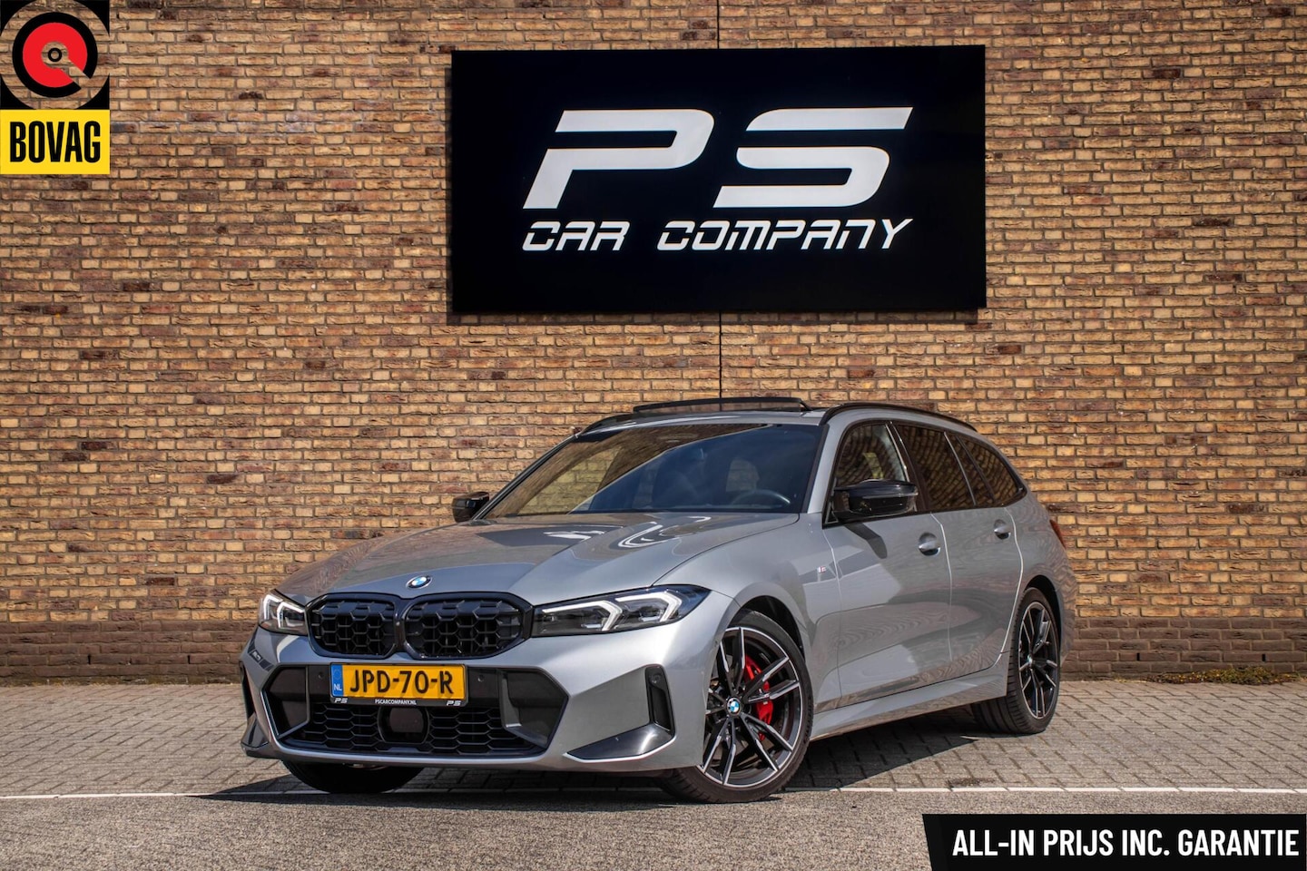 BMW 3-serie Touring - M340i xDrive M340i xDrive, Full Option, Pano, Leder - AutoWereld.nl