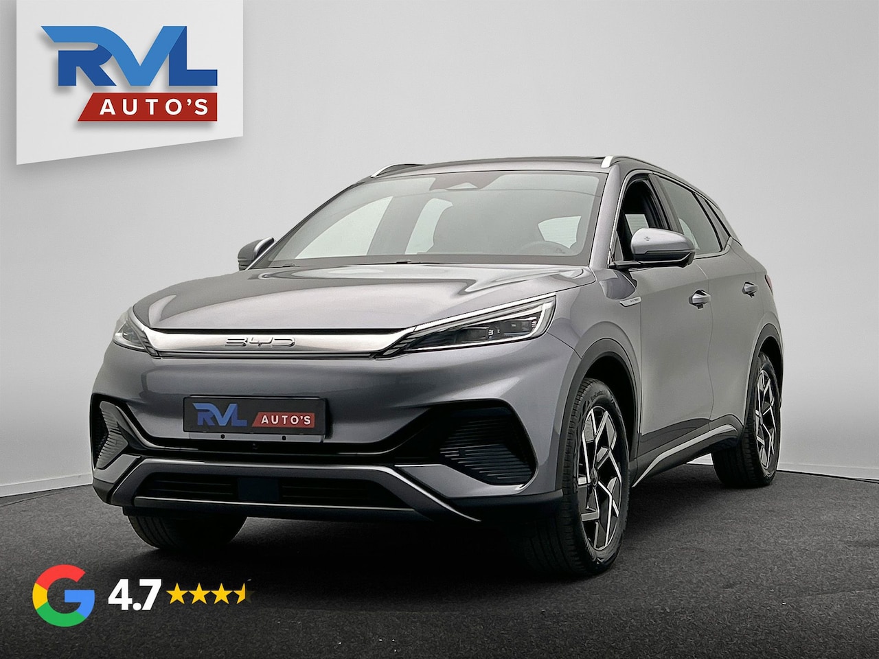 BYD Atto 3 - Design 60 kWh |*40 STUKS* | 204 PK | Pano/dak | Adapt/Cruise/Control | Leder/Beige/Blauw | - AutoWereld.nl