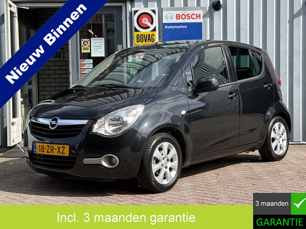 Opel Agila - 1.2 Enjoy | AIRCO | HOGE INSTAP | LICHTMETAAL VELG | NW APK | - AutoWereld.nl