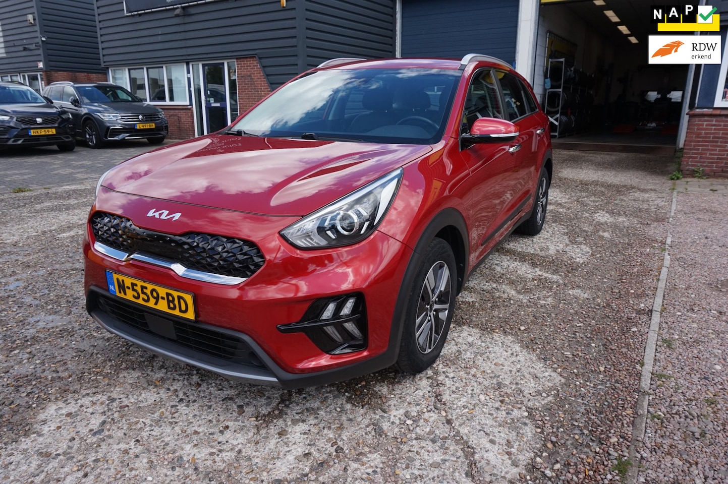 Kia Niro - 1.6 GDi Hybrid DynamicLine 1.6 GDi Hybrid DynamicLine , 9-2021 , 69842 km NAP , 1e eig , org Ned - AutoWereld.nl