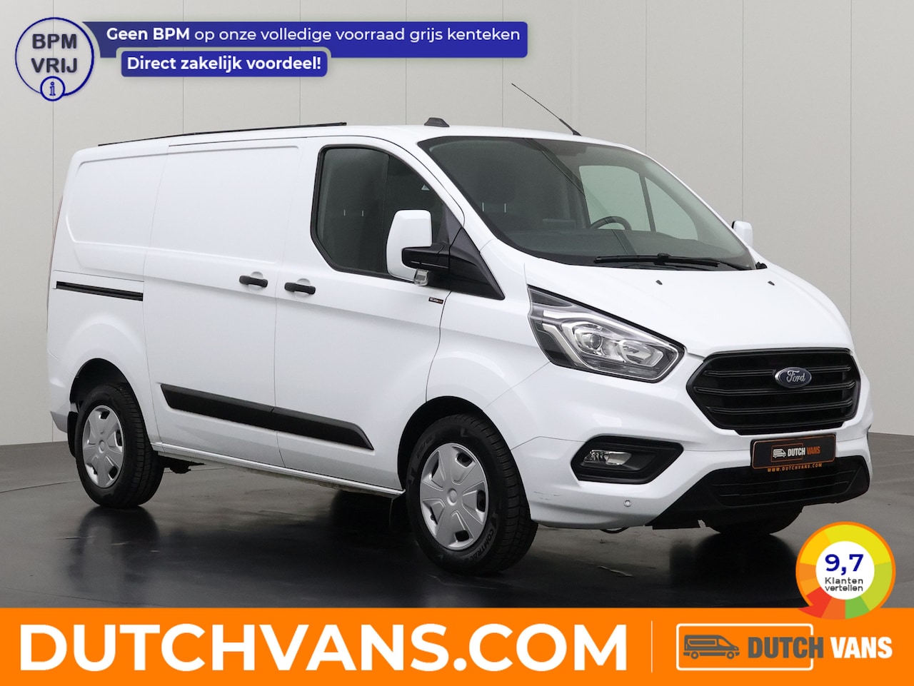 Ford Transit Custom - 2.0TDCi 130PK Automaat | Multimedia | Navigatie | 3-Zits | Airco | Cruise - AutoWereld.nl