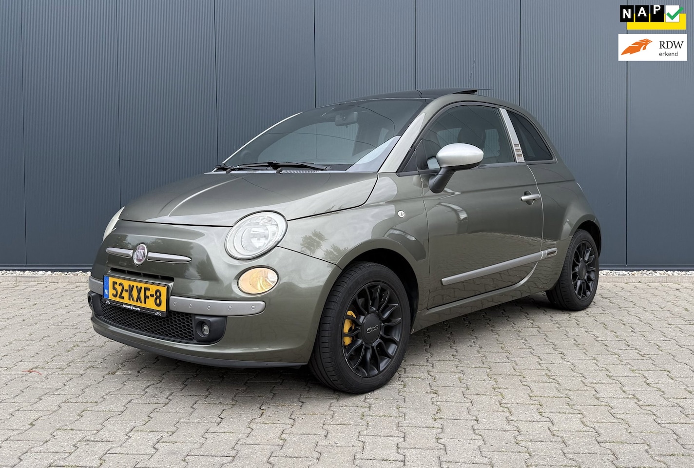 Fiat 500 - 1.4-16V Sport byDiesel Panoramadak Airco Apk Nap - AutoWereld.nl
