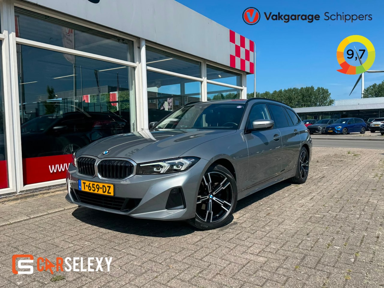 BMW 3-serie Touring - 318i |M-Velgen|Stoelverw|Curved screen|Led|Automaat| - AutoWereld.nl