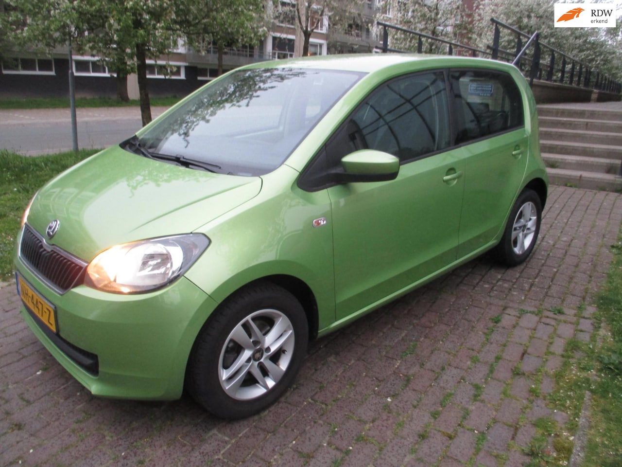 Skoda Citigo - 1.0 Greentech Ambition//ALLE BOEKJES ERBIJ//4 DEURS// - AutoWereld.nl