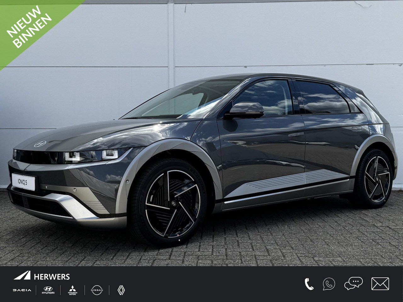 Hyundai IONIQ 5 - Long Range Lounge 84 kWh / € 5000.- Voordeel / Continuplan € 443.- per maand / Elektrische - AutoWereld.nl