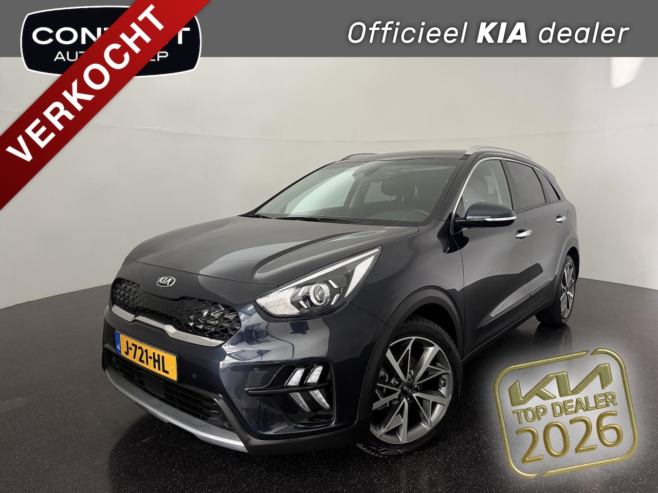 Kia Niro - 1.6 GDi Hybrid 141pk DCT6 DynamicPlusLine | All-Season Banden - AutoWereld.nl