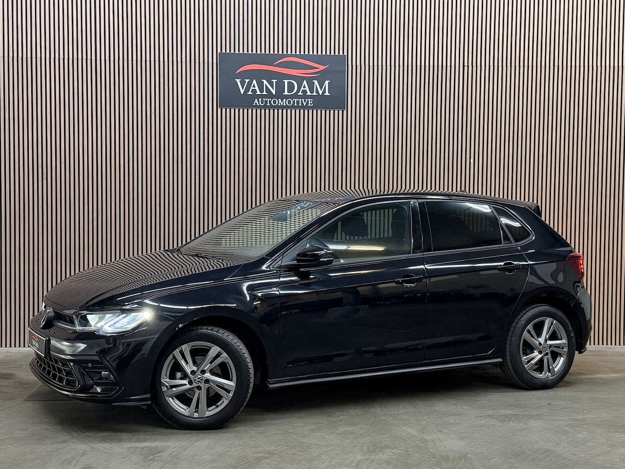 Volkswagen Polo - 1.0 TSI R-Line 2022 DSG LED CLIMA CRUISE PDC - AutoWereld.nl