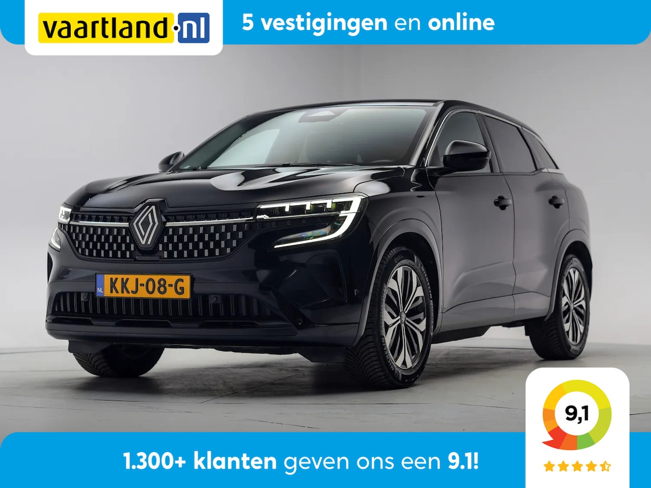 Renault Austral - 1.2 E-Tech 200 Full hybrid Techno esprit [ LED Navi Apple/Android Half-leder ] - AutoWereld.nl