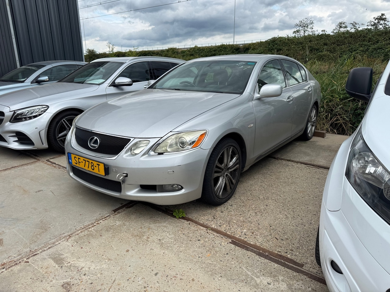 Lexus GS - 450h Executive HYBRID STORING|Niet rijdbaar|Rechts gestuurd - AutoWereld.nl