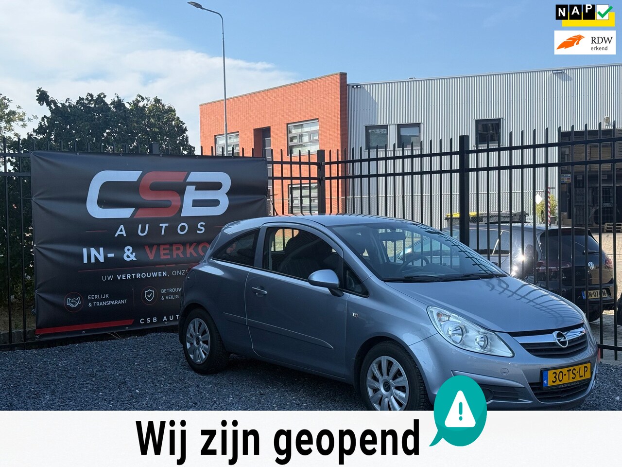 Opel Corsa - 1.2-16V Enjoy AIRCO!AUTOMAAT!APK2027!KOOPJE! - AutoWereld.nl