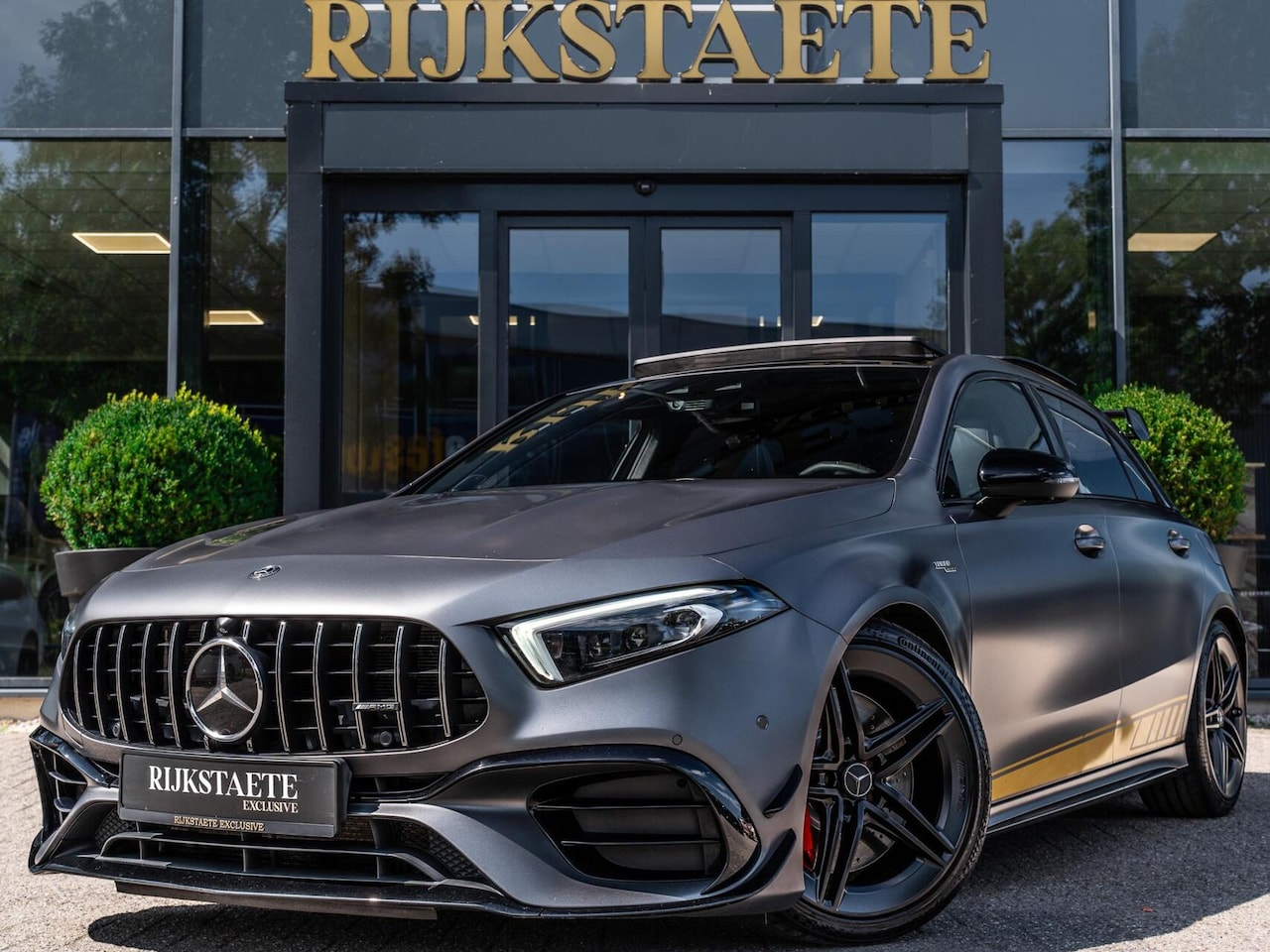 Mercedes-Benz A-klasse - AMG A45 S 4MATIC+|PANO|KUIP|BURMESTER|ED.1 - AutoWereld.nl