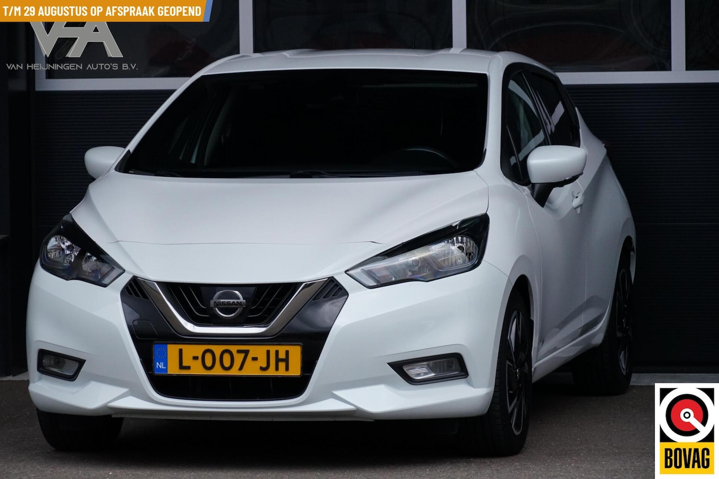 Nissan Micra - 1.0 IG-T Tekna 1.0 IG-T Tekna, NL, 360 cam. Bose, clima, keyless - AutoWereld.nl