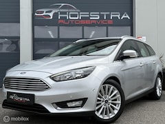 Ford Focus Wagon - 1.0 Titanium PDC Clima Navi Cruise Orig-NL