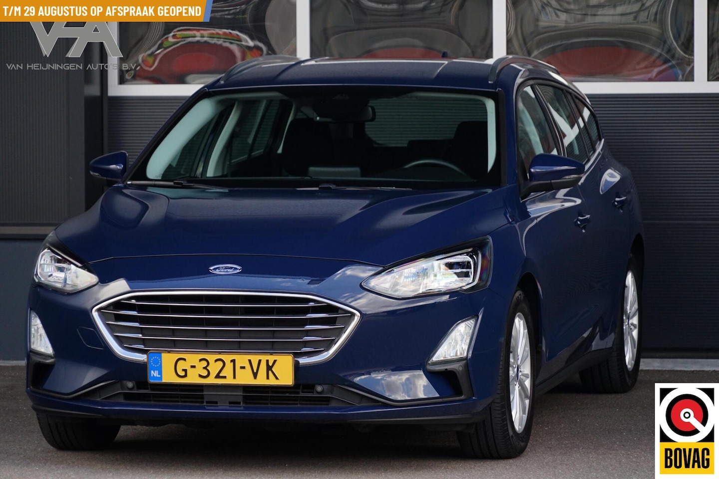 Ford Focus Wagon - 1.0 EcoBoost Titanium Business 1.0 EcoBoost Titanium Business, NL, keyless - AutoWereld.nl