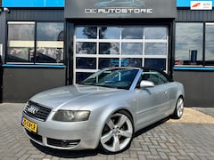 Audi A4 Cabriolet - 2.4 V6 S line 19inch leder nieuwe Riem