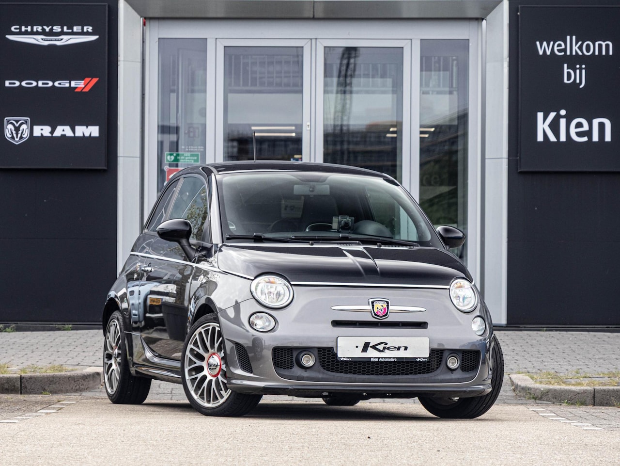 Abarth 500 - 1.4 T-Jet Abarth Elaborabile | Leder | Navi | Automaat | Cilmate control | Stuur schakel | - AutoWereld.nl
