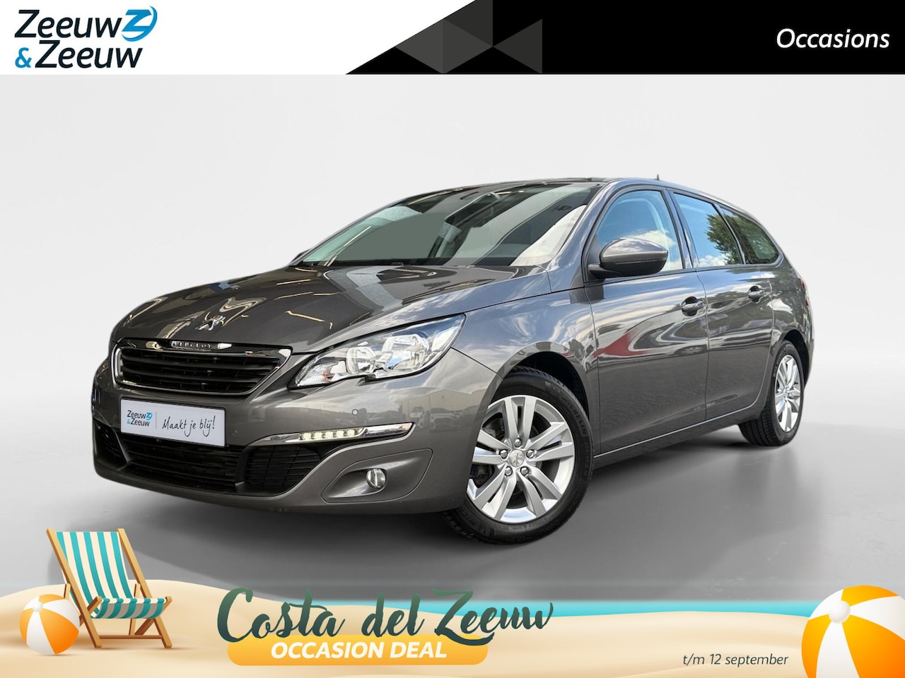 Peugeot 308 SW - 1.2 PureTech Allure AUTOMAAT! | Cruise/Climate Control | Achteruitrijcamera | 12 MAANDEN G - AutoWereld.nl