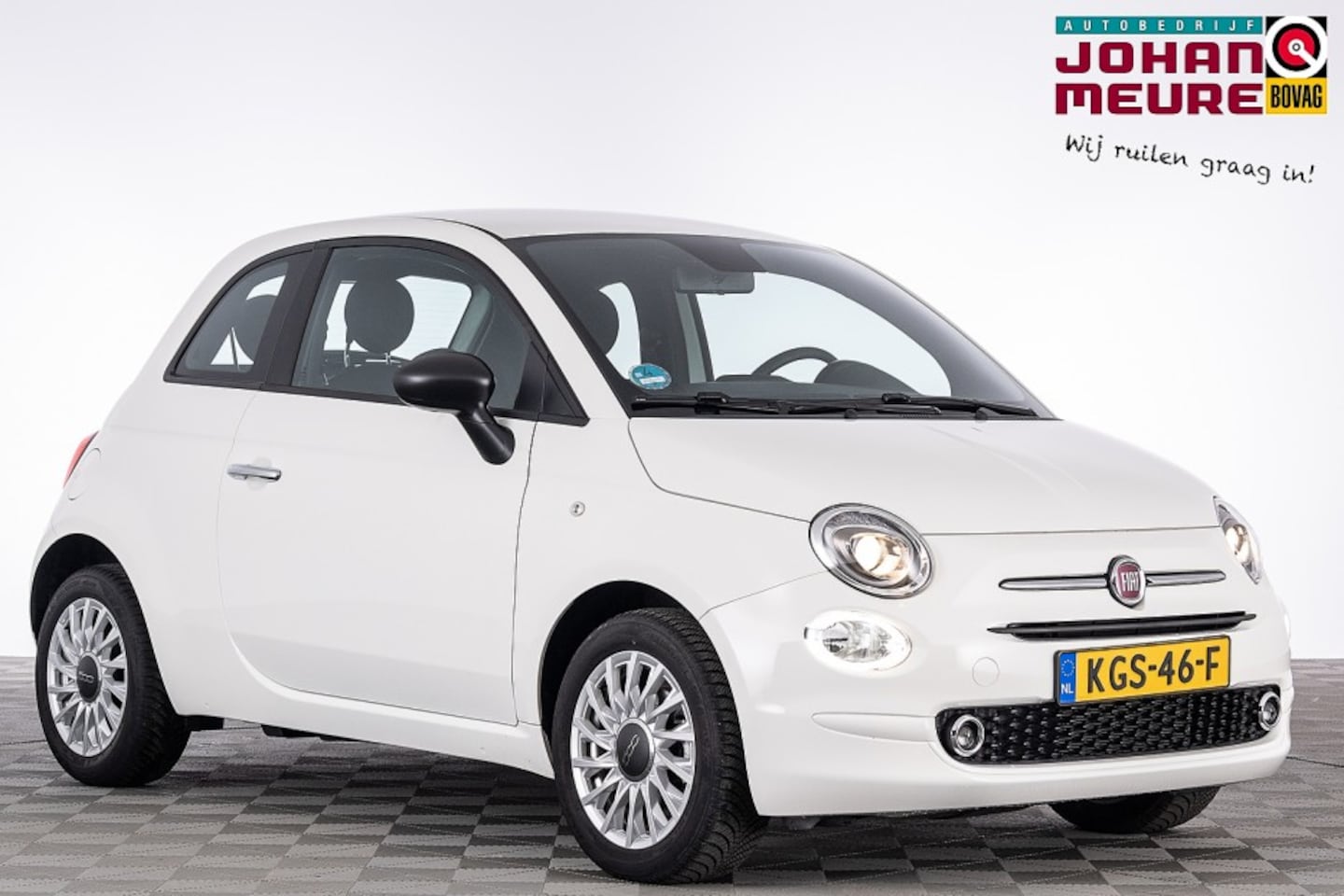 Fiat 500 - 1.0 Hybrid Urban | NAVI | AIRCO-ECC | PDC | VELGEN - AutoWereld.nl