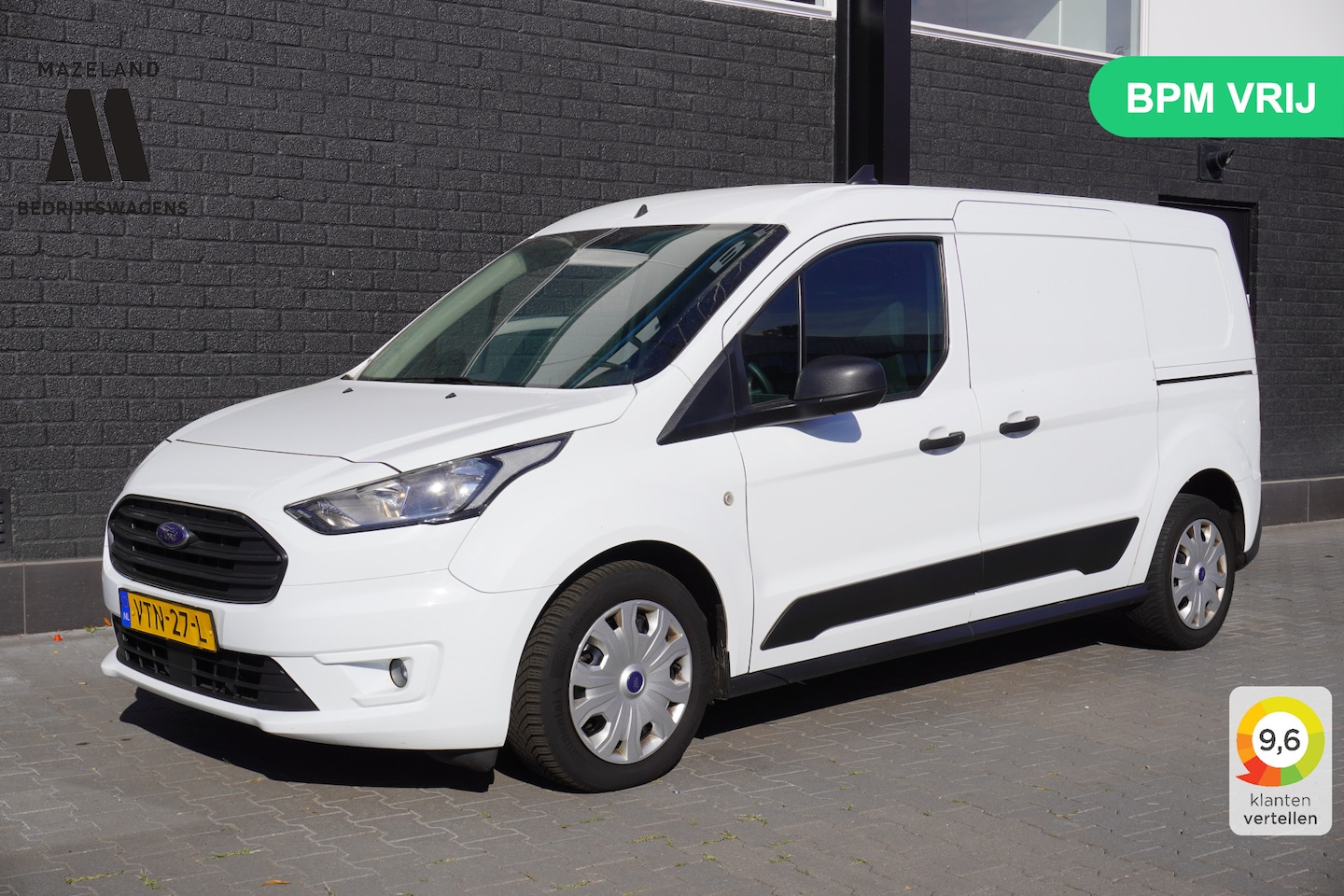 Ford Transit Connect - 1.5 EcoBlue 100PK L2 EURO 6 - Airco - Navi - Cruise - € 12.950,- Excl. - AutoWereld.nl