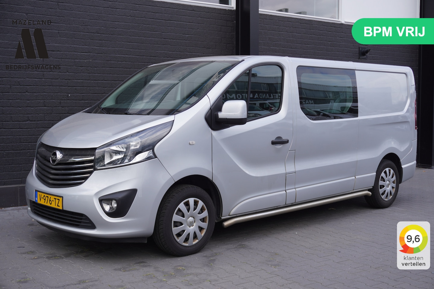 Opel Vivaro - 1.6 CDTI 125PK L2 Dubbele Cabine EURO 6 - Airco - Navi - Cruise - € 11.950,- Excl. - AutoWereld.nl