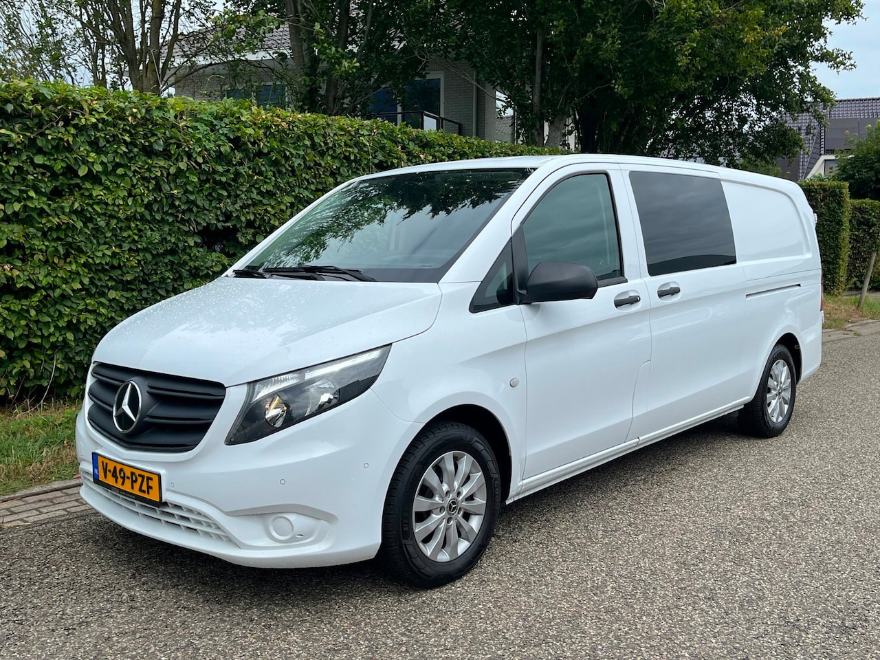 Mercedes-Benz Vito - 116 CDI Automaat XL | Dubbele cabine | dubbele schuifdeur |6 persoons - AutoWereld.nl