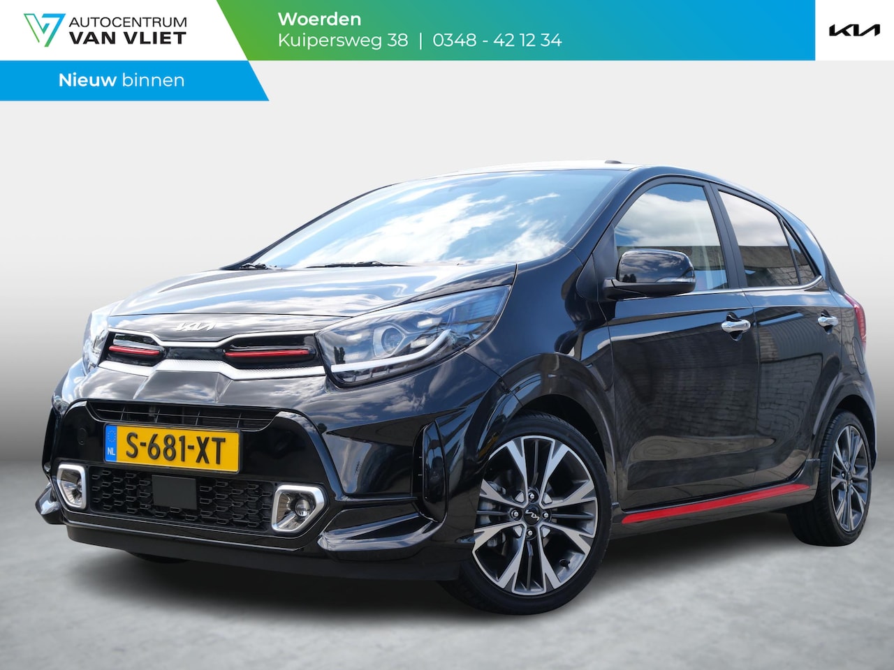 Kia Picanto - 1.0 T-GDi GT-Line 5p | 100PK | Org. NL | Schuif/kantel Dak | Stoel/Stuur verwarming | - AutoWereld.nl