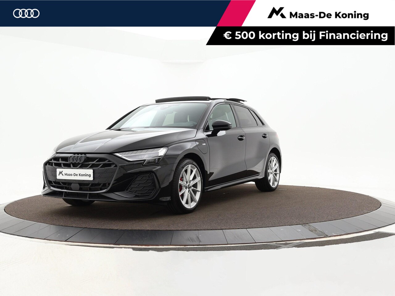 Audi A3 Sportback - 45 TFSIe 272pk S-tronic S edition Competition · Panoramadak · Camera · SONOS · Head-Up · A - AutoWereld.nl